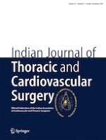 Indian Journal of Thoracic and Cardiovascular Surgery 4/2019