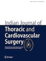 Indian Journal of Thoracic and Cardiovascular Surgery 1/2021