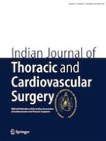 Indian Journal of Thoracic and Cardiovascular Surgery 6/2021