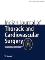 Indian Journal of Thoracic and Cardiovascular Surgery 6/2022