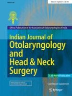 Indian Journal of Otolaryngology and Head & Neck Surgery 1/2011