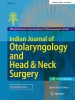 Indian Journal of Otolaryngology and Head & Neck Surgery 1/2012