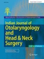 Indian Journal of Otolaryngology and Head & Neck Surgery 3/2013
