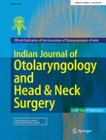 Indian Journal of Otolaryngology and Head & Neck Surgery 1/2014