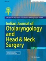 Indian Journal of Otolaryngology and Head & Neck Surgery 3/2014