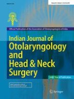 Indian Journal of Otolaryngology and Head & Neck Surgery 4/2014