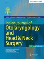 Indian Journal of Otolaryngology and Head & Neck Surgery 3/2015