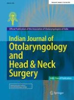 Indian Journal of Otolaryngology and Head & Neck Surgery 4/2016