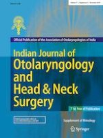 Indian Journal of Otolaryngology and Head & Neck Surgery 3/2019