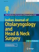 Indian Journal of Otolaryngology and Head & Neck Surgery 2/2022