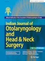 Indian Journal of Otolaryngology and Head & Neck Surgery 3/2022