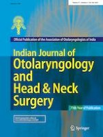 Indian Journal of Otolaryngology and Head & Neck Surgery 4/2023