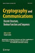 Cryptography and Communications 6/2021