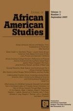 Journal of African American Studies 2/2007