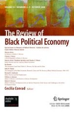 The Review of Black Political Economy 2-3/2008