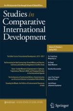 Studies in Comparative International Development 1/1998