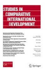 Studies in Comparative International Development 3-4/2008