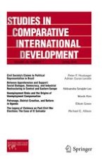 Studies in Comparative International Development 1/2010