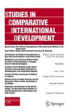 Studies in Comparative International Development 1/2011