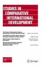 Studies in Comparative International Development 4/2011