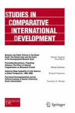 Studies in Comparative International Development 1/2012