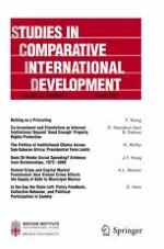 Studies in Comparative International Development 4/2017