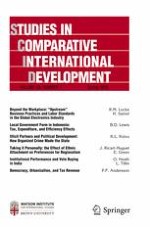 Studies in Comparative International Development 1/2018