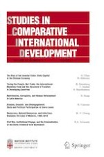 Studies in Comparative International Development 3/2020