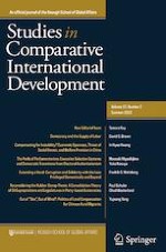 Studies in Comparative International Development 2/2022