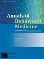 Annals of Behavioral Medicine 1/2010