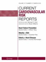 Current Cardiovascular Risk Reports 3/2016