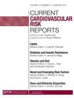 Current Cardiovascular Risk Reports 1/2010
