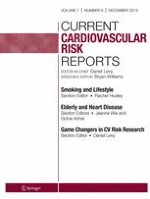 Current Cardiovascular Risk Reports 6/2013