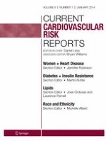 Current Cardiovascular Risk Reports 1/2014