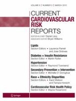 Current Cardiovascular Risk Reports 3/2015