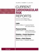 Current Cardiovascular Risk Reports 7/2015