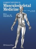 Current Reviews in Musculoskeletal Medicine 1/2008