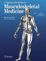 Current Reviews in Musculoskeletal Medicine 1/2013