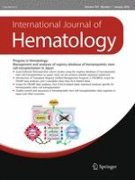 International Journal of Hematology 1/2016