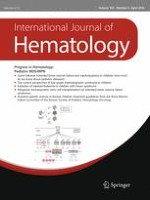 International Journal of Hematology 4/2016