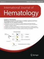 International Journal of Hematology 3/2016