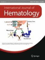 International Journal of Hematology 1/2018