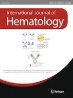 International Journal of Hematology 1/2020