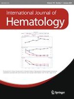 International Journal of Hematology 1/2021