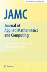 Journal of Applied Mathematics and Computing 1-2/2016