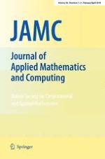 Journal of Applied Mathematics and Computing 1-2/2018