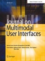 Journal on Multimodal User Interfaces 2/2016