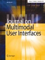 Journal on Multimodal User Interfaces 3/2017