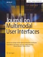 Journal on Multimodal User Interfaces 4/2023