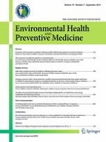 Environmental Health and Preventive Medicine 5/2014